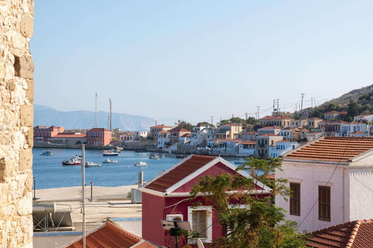 Little Karafillias Chalki House Villa Dış mekan fotoğraf