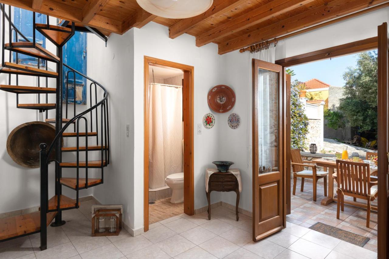 Little Karafillias Chalki House Villa Dış mekan fotoğraf