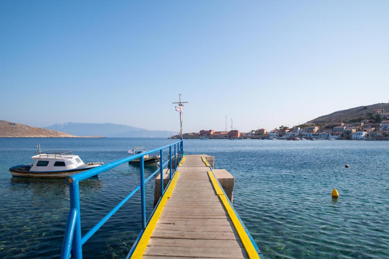 Little Karafillias Chalki House Villa Dış mekan fotoğraf