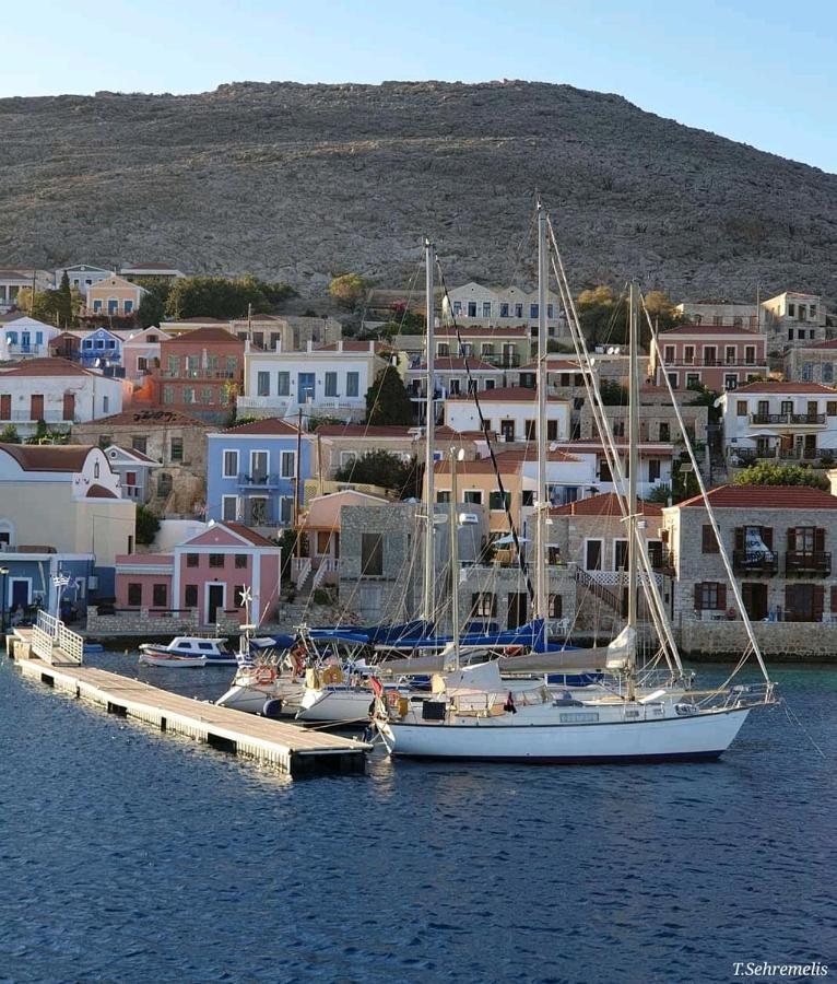 Little Karafillias Chalki House Villa Dış mekan fotoğraf