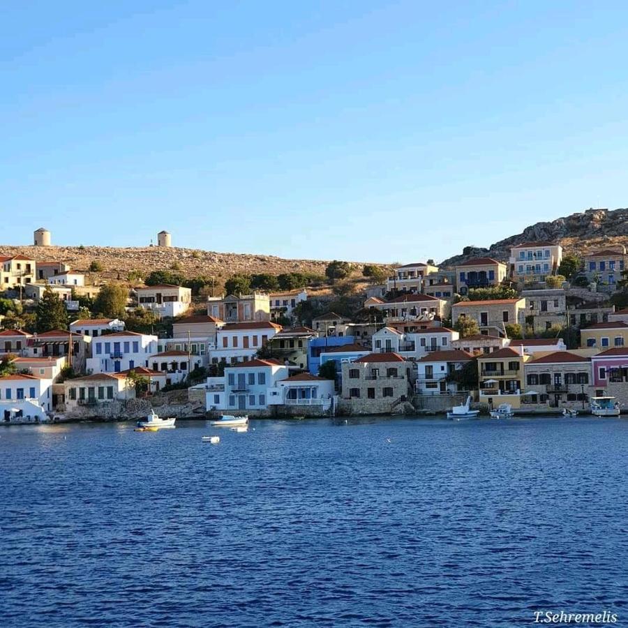 Little Karafillias Chalki House Villa Dış mekan fotoğraf